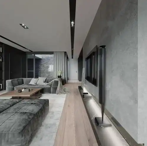 人生第一套109㎡房,他一到手就砸了重装,全屋水泥墙反而高级
