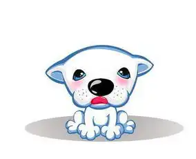 狗狗正脸动漫图要可爱
