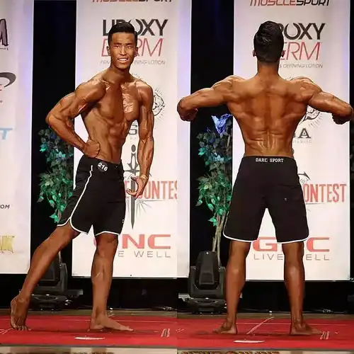 肌肉男死胖子肌肉男吹气球式的蜕变,棒呆了
