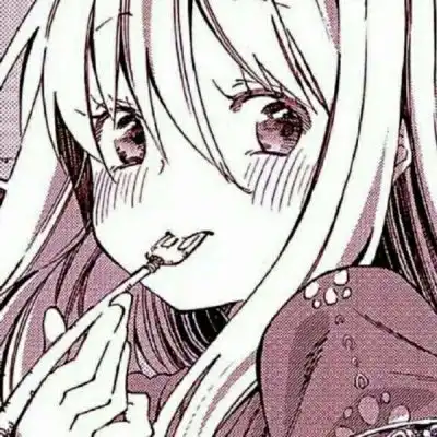 害羞动漫女生头像