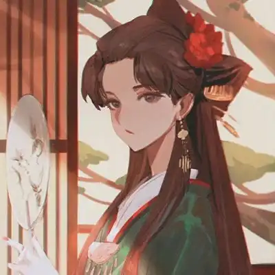 2023最新浪漫古风淡雅女生动漫头卡通动漫头像我要个性网
