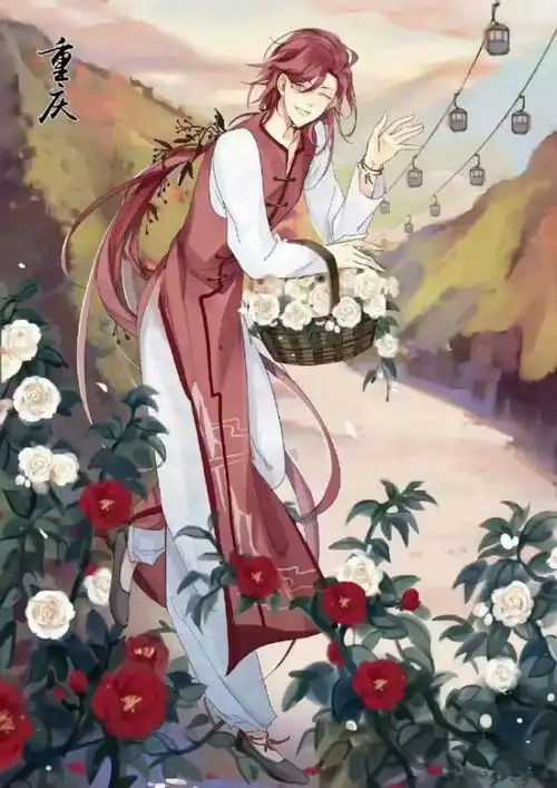 你在哪个城市画师把城市拟人图,全部变成古风美男
