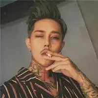 社会人头像纹身男面相