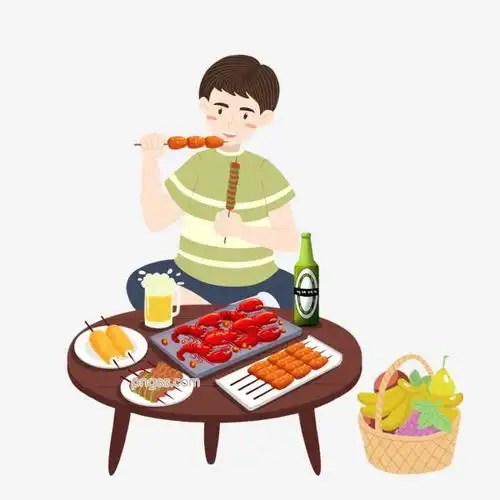 卡通小清新喝啤酒吃小龙虾的男人图片大小2000x2000px图片尺寸872.12kb来自png搜索网pngss.com免费免扣png素材下载插画创意卡通男人啤酒人物烧烤夏天小龙虾小清新装饰图案
