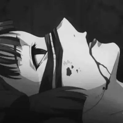 动漫黑白高冷孤独女头
