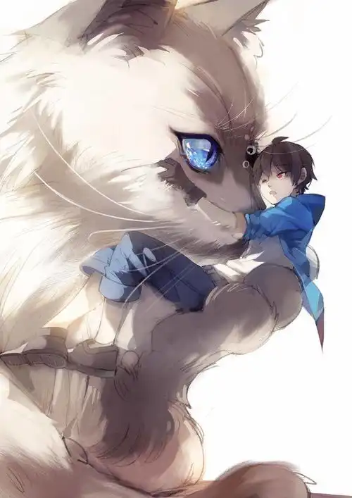 软萌可爱猫咪壁纸插画手机锁屏壁纸
