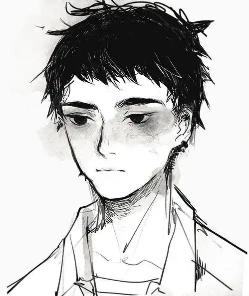 厉害98年的画师离城,画出了电影般的画面
