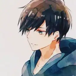 帅气撩人高冷动漫男头二次元高冷侧脸男头像
