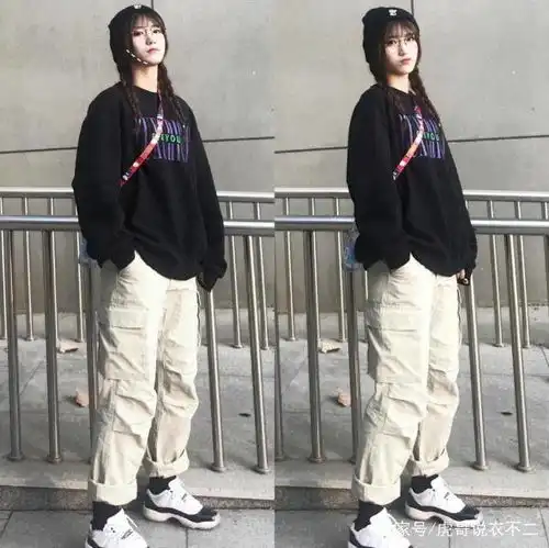 工装风来袭,欧阳娜娜机场凹造型,原来工装搭配这么帅