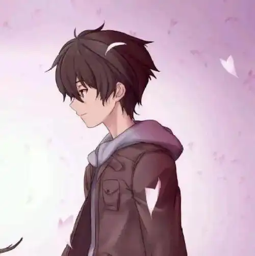 动漫头像路灯很多希望你找到属于自己的月亮
