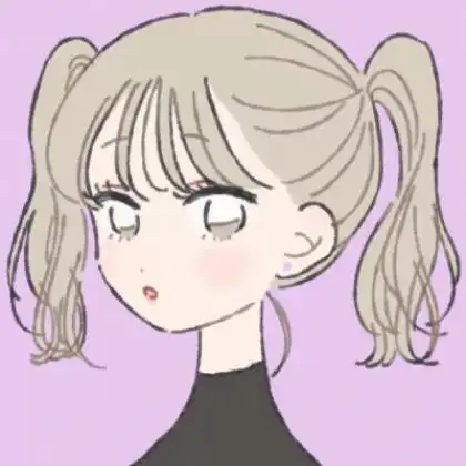 手绘可爱女孩头像,卡哇伊也适合闺蜜使用的
