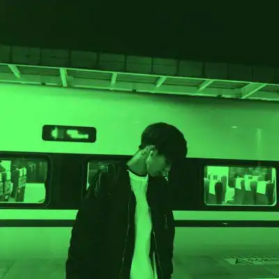 绿色头像男绿色可爱男生头像图片
