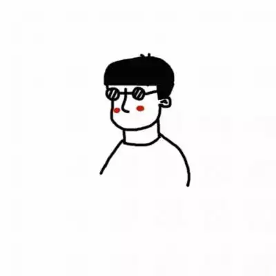 简约小图案情侣头像一对两张儿童简笔画图片

