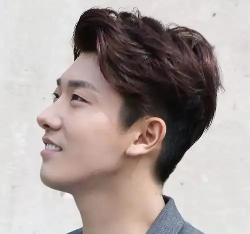 style适合男性脸型的造型
