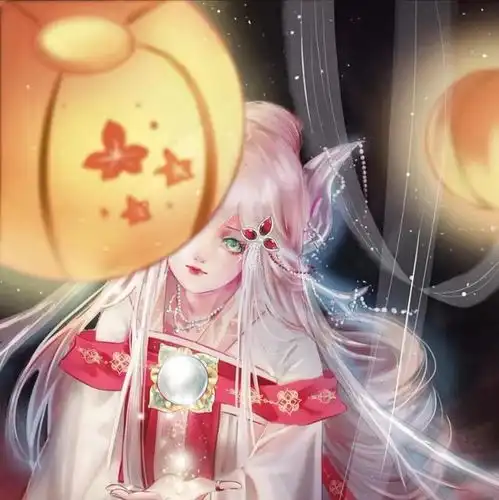 仙气十足的女子古风动漫头像温山软水繁星万千,不及你眉眼半分
