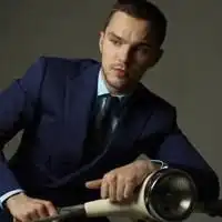 半身绅士西服男人头像穿西服的简约半身男士头像
