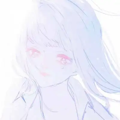 黑暗系丧女头动漫病娇二次元暗黑系女头
