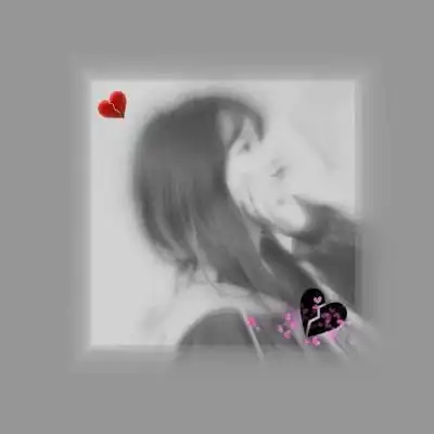 男女头像黑白唯美图片极