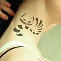 纹身个性qq头像喜欢纹身的女孩

