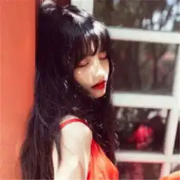 黑暗冷酷真人女头像一组高冷丧系图片
