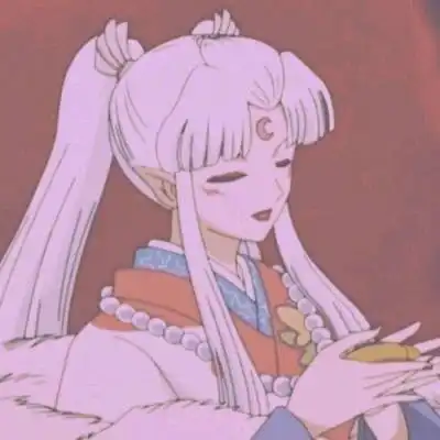 动漫女头高冷侧脸高清二次元女生霸气范
