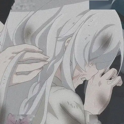 哭泣动漫女生头像
