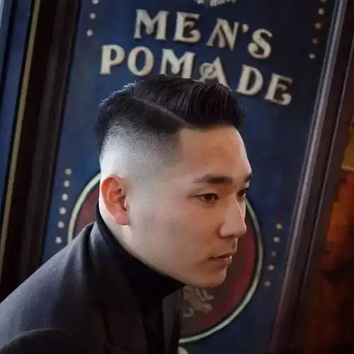 适合亚洲男士的油头,一个字帅
