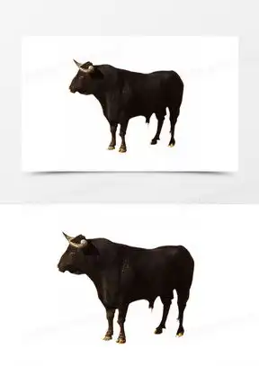 黑牛霸气图片头像大全熊猫办公
