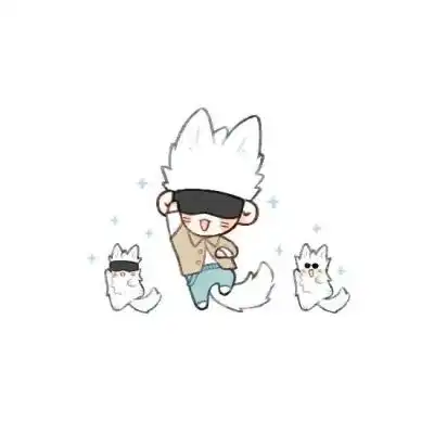 q版五条悟头像

