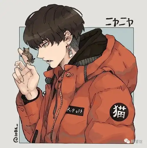 男生头像冷酷帅气侧脸男生动漫头像男生用的超级酷的微信头像
