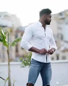 禁欲系白衬衫,男人这样穿才叫大写的帅
