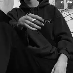 黑白部位男头.做一个很酷的人qq男生头像我要个性网
