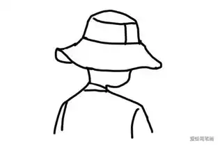 帅气的小男孩头像简笔画
