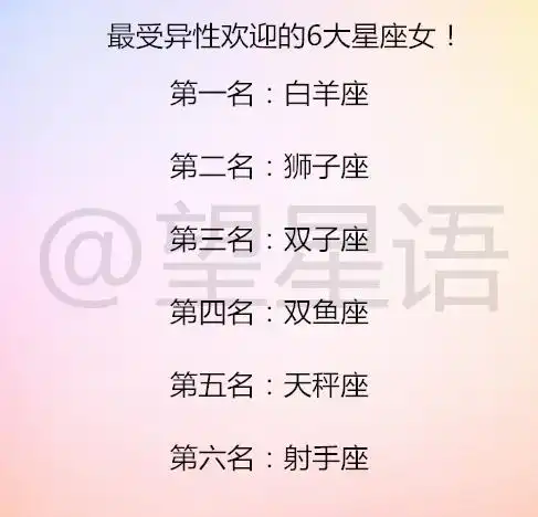 12星座的一生,甘愿做哪个星座的俘虏12星男妻管严指数
