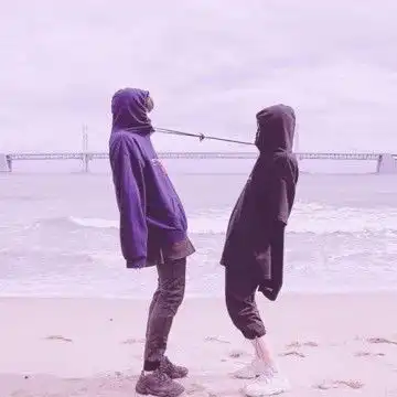 情侣装好看的两个人情侣头像
