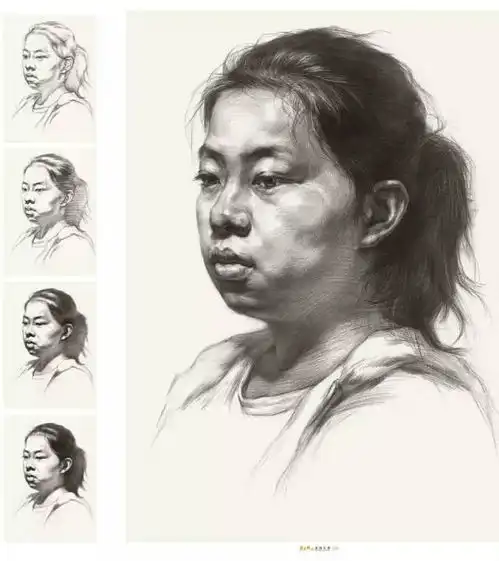 五官也是有体积的,画出体积感,五官才会更立体,值得一看鼻子
