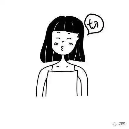 100幅极简风格手绘头像
