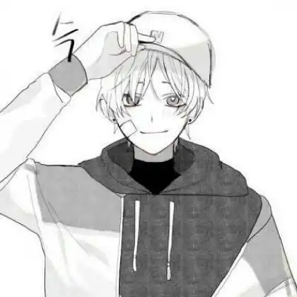 伤感动漫男生头像,我想要住进你心里可是没有位置了
