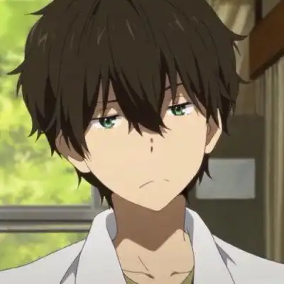 折木奉太郎头像高清忧伤帅气折木奉太郎同人头像
