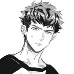 黑暗丧二次元男生qq头像男生qq动漫头像
