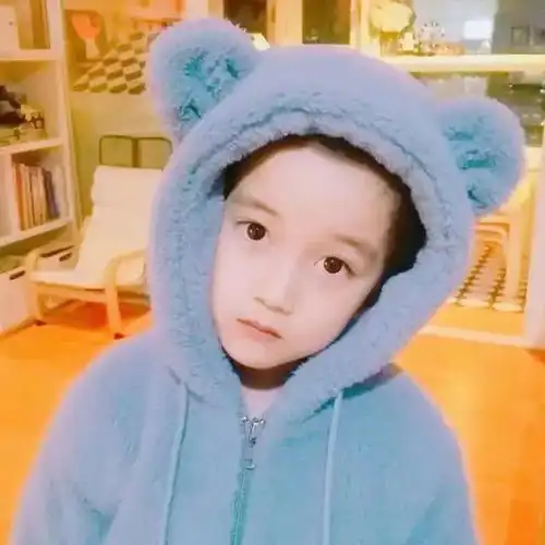 萌娃男女生头像你就是黑夜的光

