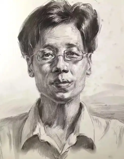 正面素描头像,画面怎么刻画更容易出体积
