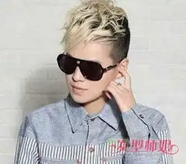 斜庞克发型男生头像男生斜庞克头型
