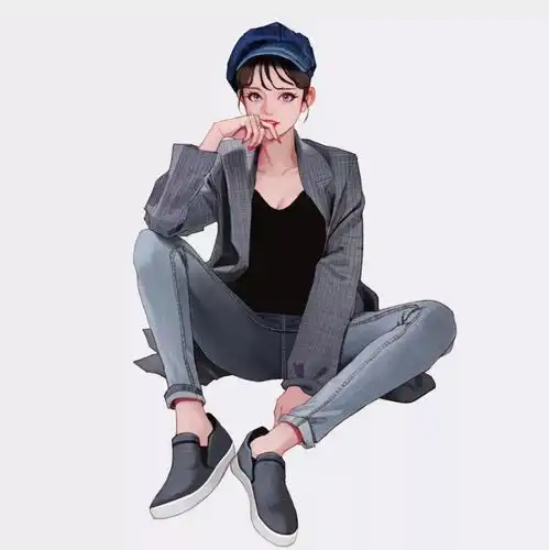 ps这大概是男生女生都会爱上的美少女插画
