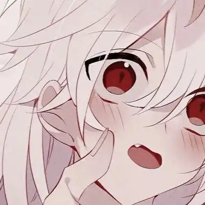 江孑可爱呆萌动漫二次元女头
