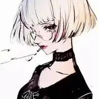 性感动漫女头像二次元性感又酷的女生头像
