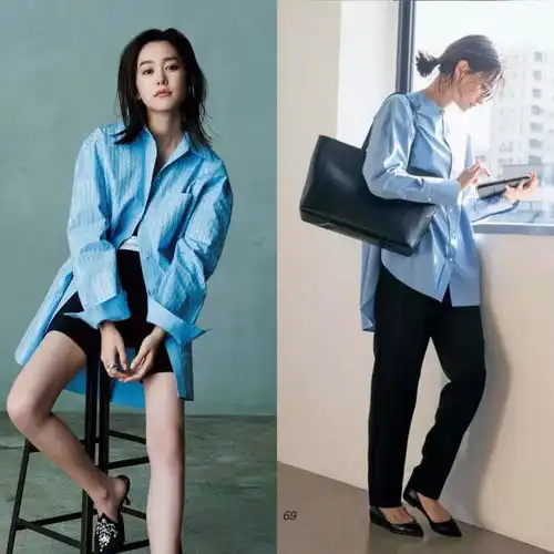 无条件灿烂的衬衫2050岁的女人穿起来,太好看了
