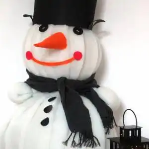 雪人制作手工制作方法大全
