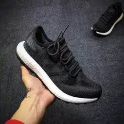 pb冰风2.0pureboost黑白男女跑步运动鞋真爆
