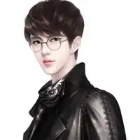 小说中常见的好身材美男子头像白富美

